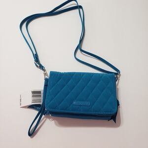 Vera Bradley 3 In 1 Crossbody In Bahama Bay Design Nwt